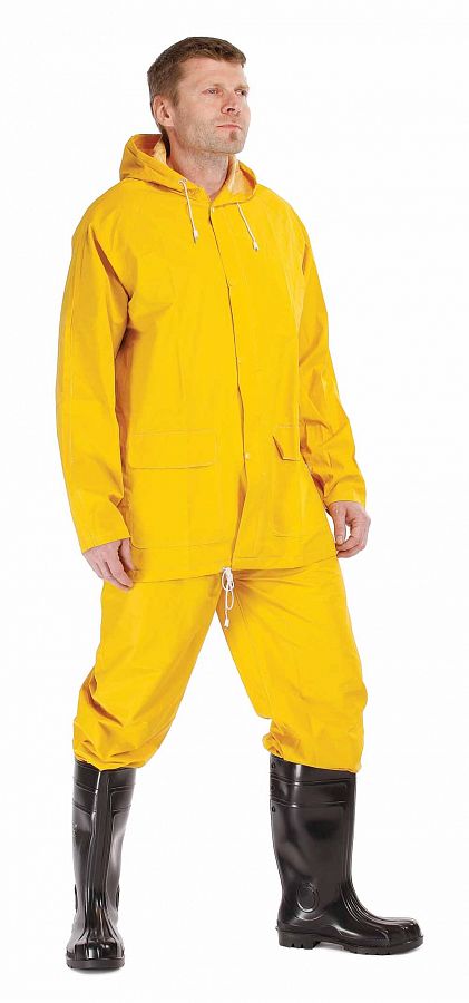 Oblek PVC Hydra žlutý 33517